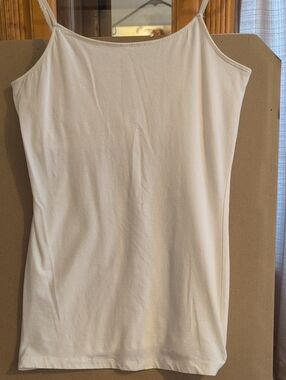 Rue21 White Women's Cami Tank Top with Thin Straps